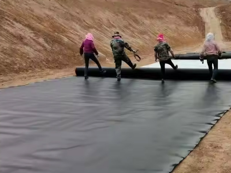 JWELL HDPE produktionslinje för vattentätningsmembran